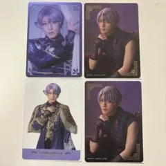 五月雨江 クリアカード4枚セット ミュージカル刀剣乱舞 静かなる夜半の寝ざめ
