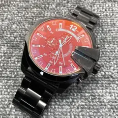 DIESEL ディーゼル クロノグラフ 腕時計 美品 DZ-4318