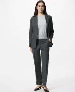 UNIQLO 感動ジャケット　感動スリムパンツ　セット