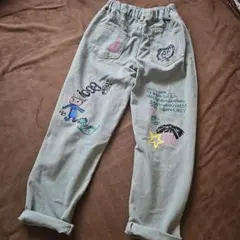 未使用　シーン　バッグデザインデニム14Y