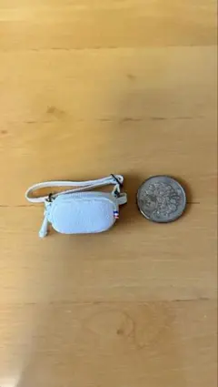 オビツ11 ミニチュア ボディバッグ ホワイト
