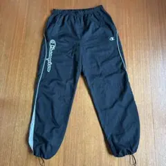チャンピオン トラックパンツ ウィンドブレーカーパンツ L 黒　ブラック