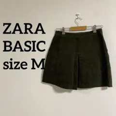 【623】ZARA BASIC コーデュロイミニスカート Mサイズのサムネイル