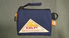 KELTY ケルティ ディックレクタングル ミニ ポーチ ネイビー