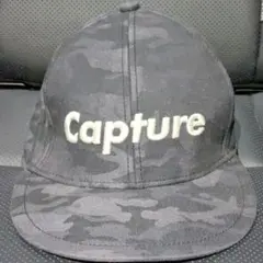 u*7様 Capture カモフラージュ柄 キャップ 帽子 ストリート系