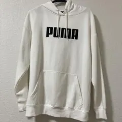 PUMA プーマ パーカー ホワイト Mサイズ