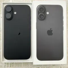 iPhone 16 ブラック 本体 元箱付き 美品 Apple iPhone 16 ブラック 本体 箱付き - メルカリ スマートフォン本体