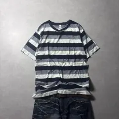 00s【archive】striped T-shirt y2k cityboy - メルカリ