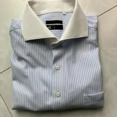 SUIT SELECT 4S 長袖ワイシャツ ストライプ Lのサムネイル