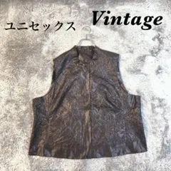 Vintage ヴィンテージ ベスト ナイロン素材 薄手 速乾性 ユニセックスのサムネイル