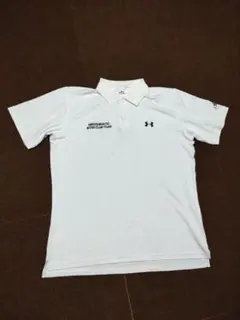 ★Under Armour ポロシャツ ホワイト　Lサイズ