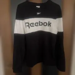Reebok リーボック 長袖 スウェット バイカラー