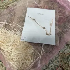 INOBUN ピンクゴールド アンクレット