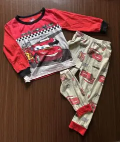 カーズ ライトニングマックイーン パジャマ 上下セット 長袖 男の子