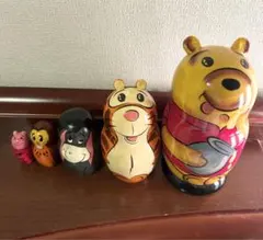 プーさん マトリョーシカ 5個セット