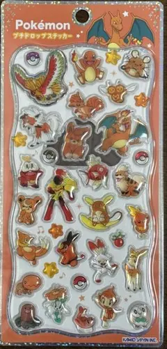 【正規品】ポケモン プチドロップステッカー 新作シール