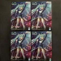 ガンダム45周年×初音ミク コラボレーションフィギュア　4体セット