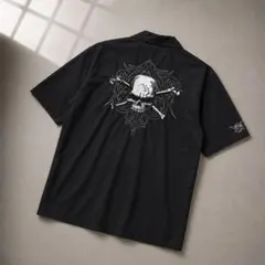 JACK ROSE スカジャン 刺繍 ブラック レーヨン スカシャツ - メルカリ
