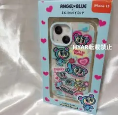 エンジェルブルー スマホケース iPhone15 スキニーディップ ナカムラくん