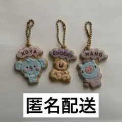 BT21 クッキー風キーホルダー SHOOKY MANG KOYA