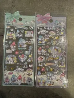 （海外限定正規品）　サンリオ　ぷっくりクリアシール