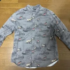 Croft & Barrow ダークグレー 長袖シャツ Lのサムネイル