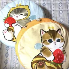 モフサンド はちにゃんクッション 2점 세트