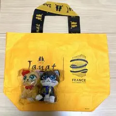 万博フランスJanat 紅茶2個　ぬいぐるみ2体トートバッグ2 紙袋1限定セット 2025年最新】ジャンナッツ ぬいぐるみの人気アイテム - メルカリ
