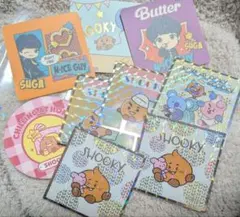 BTS BT21 SUGA シュキ　ステッカー　シール　セット