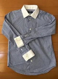 SHIPS チェック柄 長袖シャツ 130センチ