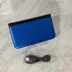 【動作品・付属品付き】ニンテンドー 3DS LL ブルー ブラック 青 任天堂