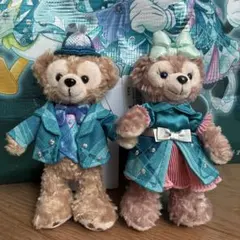 ダッフィー シェリーメイ ぬいぐるみバッジ セット