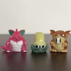 初期 ポケモンキッズ 1996 3体 ソフビ セット まとめのサムネイル