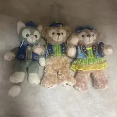 ダッフィー シェリーメイ ジェラトーニ ぬいぐるみバッジ