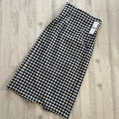 新品タグ付き　ジーユーレースアップナローミディースカー　M