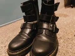 Dr Martens ドクターマーチン三連ベルトサイドジップブーツ UK4