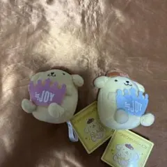 ≒JOY×ポムポムプリン　マスコット　サンリオ　ニアジョイ　2セット