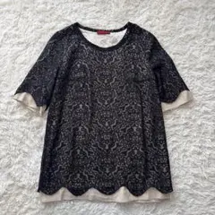 【美品】ヴィヴィアンタム VIVIENNE TAM レース 半袖 カットソーのサムネイル