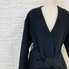 FRAY I.D フレイアイディー ノーカラー ロングコート 0