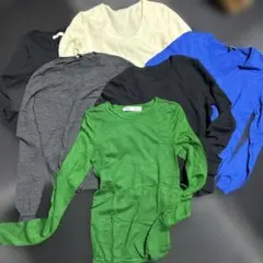 長袖ニット6セット【未使用に近いのが3つ】