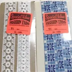 未開封 柄 繩 緞帶 蕾絲 古董