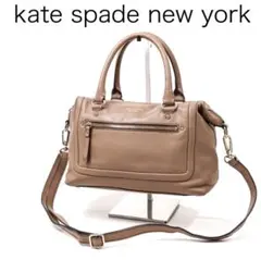 H3635-30◾️ケイトスペード　レザー　ショルダーハンドバッグ