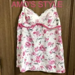 ★新品★AMO'S STYLE 花柄キャミソールのサムネイル