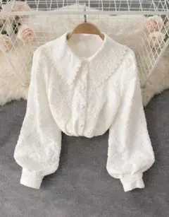 SHIEN Franclia レースブラウス