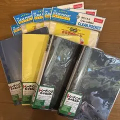 ダイソー　DAISO 推しサポ トレーディングカード用リフィル カードホルダー