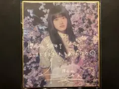 櫻坂46 山﨑天 サクコレ 会場クジ C賞 プリントサイン入りミニ色紙