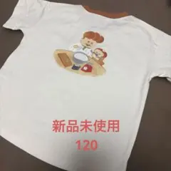 【新品未使用】バンどろぼう Tシャツ 120cm バックプリント 半袖　完売品