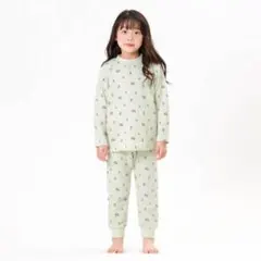女の子　90 セットアップ　ワッフル生地