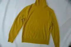 ユニクロ カシミヤ100％ タートルネック セーター マスタード S