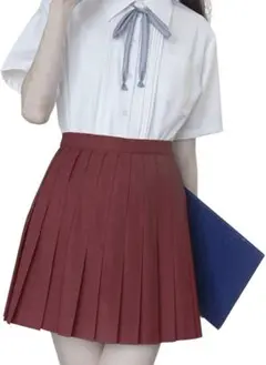 制服 スカート 42cm丈 プリーツスカート 制服スカート 女子高生JK ミニのサムネイル